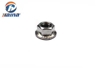 SS316 / SS304 ASME / ANSI Kacang Flange Hex Polos Dengan Bergerigi