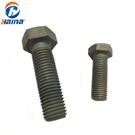DIN933 GB Baja Karbon Gr4.8 8.8 Baut Kepala Hex Permukaan Seng