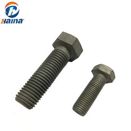 DIN933 GB Baja Karbon Gr4.8 8.8 Baut Kepala Hex Permukaan Seng