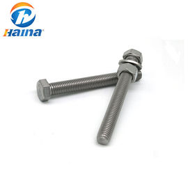Stainless Steel/baja karbon SS304 SS316 SS316L Hex Kepala Baut