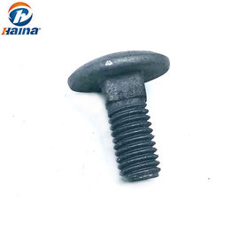 Baja Metrik Din603 Hot Dipping Galvanizing Mushroom Head Carriage Bolt