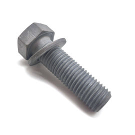 Grade 5.8 6.8 M24 M30 HDG Daya Listrik Hex Socket Kepala Baut Dengan Mesin Cuci