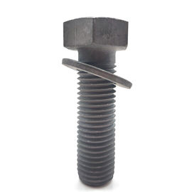 Grade 5.8 6.8 M24 M30 HDG Daya Listrik Hex Socket Kepala Baut Dengan Mesin Cuci