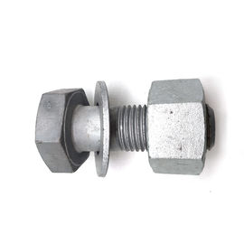 harga pabrik ASTM A490 Hot Dip Galvanized Hex Head Baut dan mesin cuci