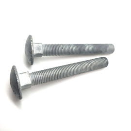 Baja Karbon HDG Mushroom Head Square Neck Carriage Bolt Untuk Daya