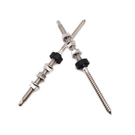 SS304 SS316 Solar Hook Hanger Bolt Dengan Hex Flange Nut Dan EPDM Washer