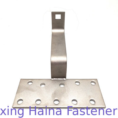 Stainless Steel 304 316 Kustom Panel Surya Pemasangan Kait Atap Ubin yang Dapat Disesuaikan