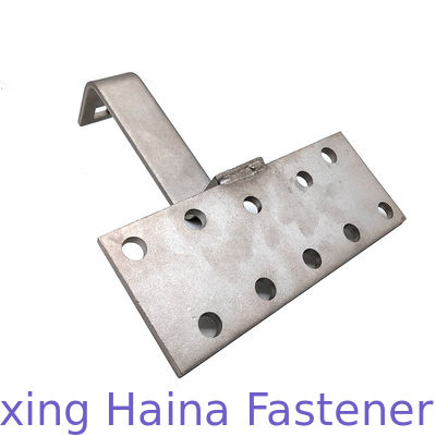 Atap Sistem Tenaga Surya OEM Aksesoris Pemasangan Surya Adjustable Tile Hook