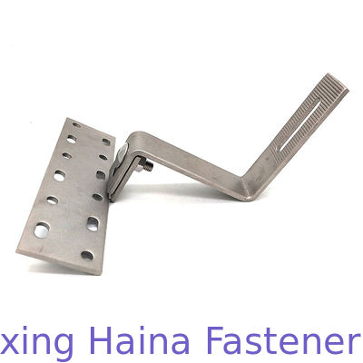 Sand blasting DIN 603 OEM Solar Mounting Accessories Tile Roof Hook