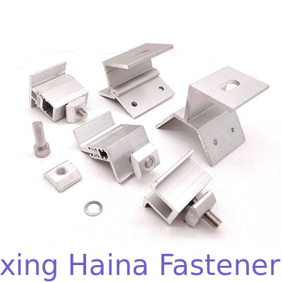 Berdiri Seam Solar Roof / Solar Panel / Solar Module Bracket Clamp dengan Sekrup