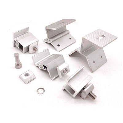 Berdiri Seam Solar Roof / Solar Panel / Solar Module Bracket Clamp dengan Sekrup