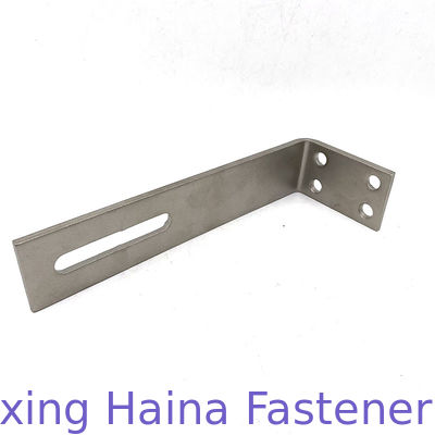SS316 SS304 l bentuk Corner brace braket panel surya untuk atap