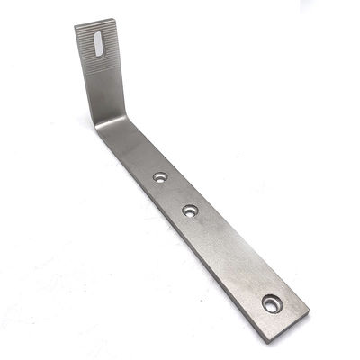 Bracket pemasangan panel surya Sudut Besar Stainless Steel L Bentuk Sudut