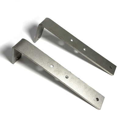 Bracket pemasangan panel surya Sudut Besar Stainless Steel L Bentuk Sudut