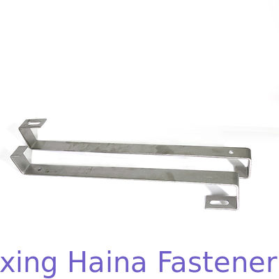Dukungan Berbentuk L Besar A2 A4 Hook Slotted Shelf Brackets untuk Pemasangan