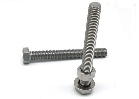 Stainless Steel/baja karbon SS304 SS316 SS316L Hex Kepala Baut