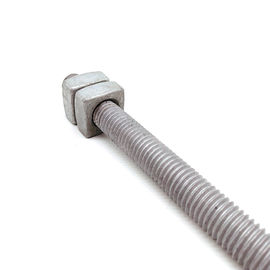 Hot dip galvanized carbon steel Full all Thread Rod Bolts and Nuts