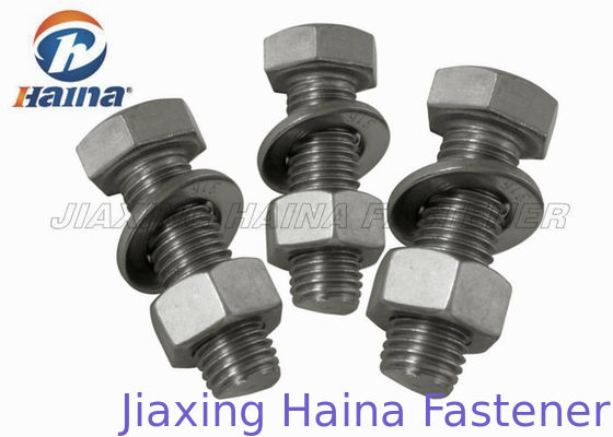GB Setengah Benang Hexagon Head ss304 ss316 M4-M36 Thumb Baut Dan mur
