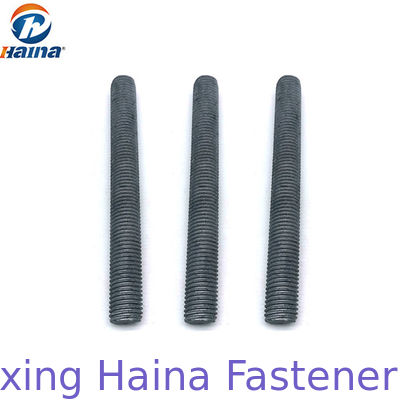 ASTM A193 OEM Kustom Hot dip galvanized Stud Bolts Batang Berulir Penuh